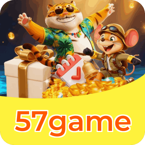 Bônus exclusivo de R$99 + 50 giros grátis para download do app 57game